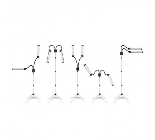 Lamp for makeup and eyelash extensions