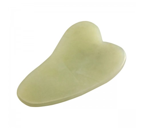 ACTIVESHOP Jadeite Gua Sha Massage Stone, Green