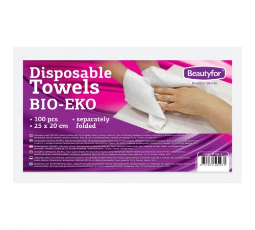 Puhdistuslaput BIO-EKO MINI 25 x 20 cm, 100 kpl.