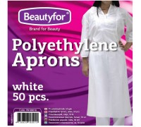 Disposable polyethylene aprons, 50 pcs