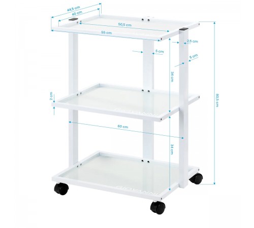 Beauty trolley GIOVANNI E40