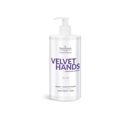 Hoitava käsinaamio Farmona Velvet Hands 500 ml