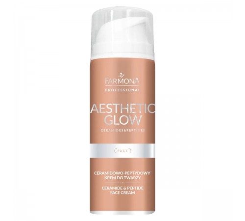 Face Cream FARMONA Aesthetic Glow with Ceramides and Peptides, 150 ml