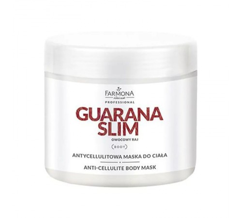 Kiinteyttävä vartalonaamio Farmona Guarana Slim, 500 ml