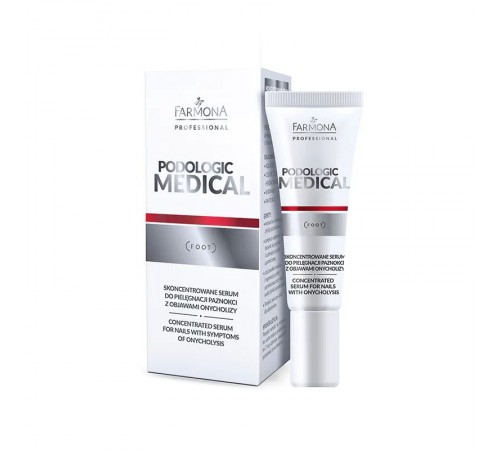 Kynsiseerumi FARMONA Podologic Medical – vahvistava tehohoito vaurioituneille kynsille, 15 ml