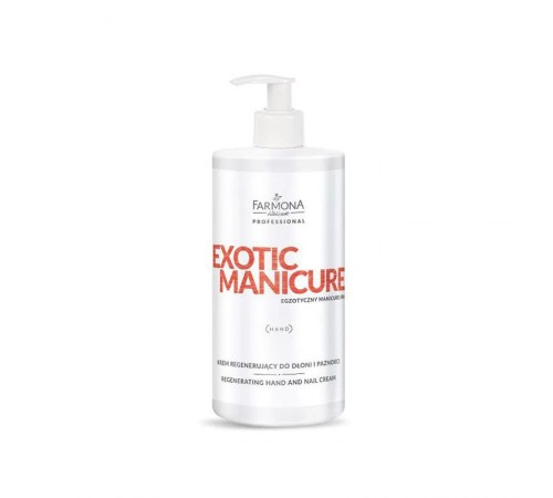 Uudistava käsivoide käsille ja kynsille Farmona Exotic Manicure 500 ml