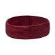 Burgundy Terry Headband for Facials and Makeup