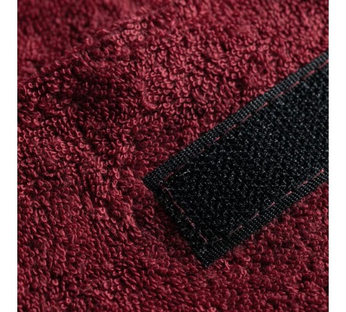 Burgundy Terry Headband for Facials and Makeup
