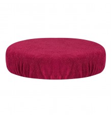 Terry Stool Cover, Fuchsia