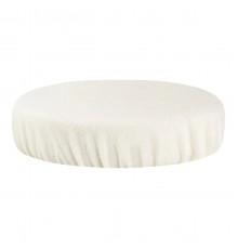 Terry Stool Cover, Cream