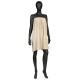Cream Terry Spa Wrap with Adjustable Fastening
