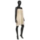 Cream Terry Spa Wrap with Adjustable Fastening
