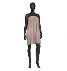Froteinen kietaisupyyhe 70 × 150 cm, tumma beige