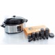 Hot Stone Therapy – Set of 45 Stones + Stone Heater