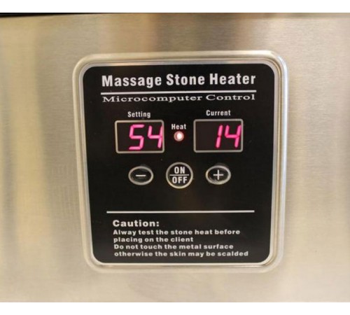 Kivilämmitin hot stone hierontaan, 18 L