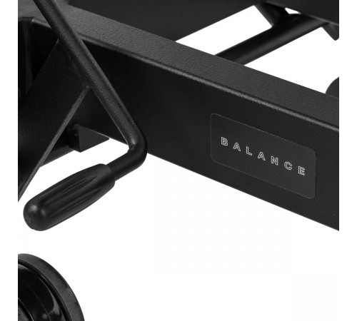 Kolmiosainen hydraulinen hierontapöytä – BALANCE SOLIDUM 3, harmaa