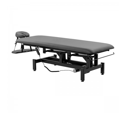 Electric Massage Table with Adjustable Face Cradle BALANCE LEPO 1, Grey