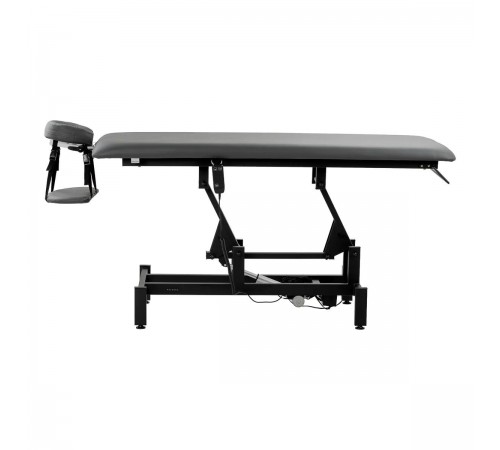 Electric Massage Table with Adjustable Face Cradle BALANCE LEPO 1, Grey