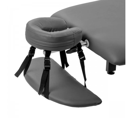 Electric Massage Table with Adjustable Face Cradle BALANCE LEPO 1, Grey