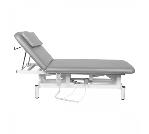 Electric Massage Table with Adjustable Backrest – SILLON 079, Grey