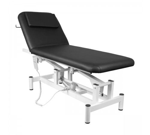 Electric Massage Table with Adjustable Backrest – SILLON 790, Black