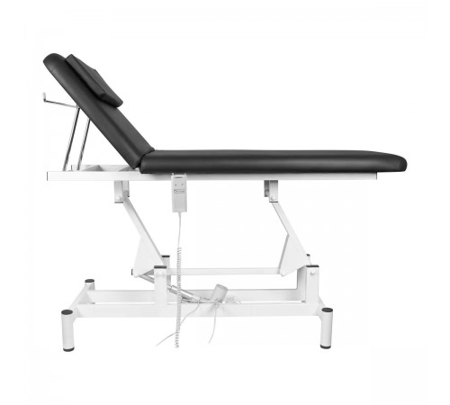 Electric Massage Table with Adjustable Backrest – SILLON 790, Black