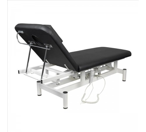 Electric Massage Table with Adjustable Backrest – SILLON 790, Black