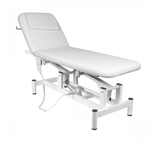 Electric Massage Table with Adjustable Backrest – SILLON 790, White