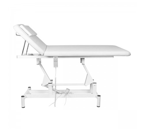 Electric Massage Table with Adjustable Backrest – SILLON 790, White