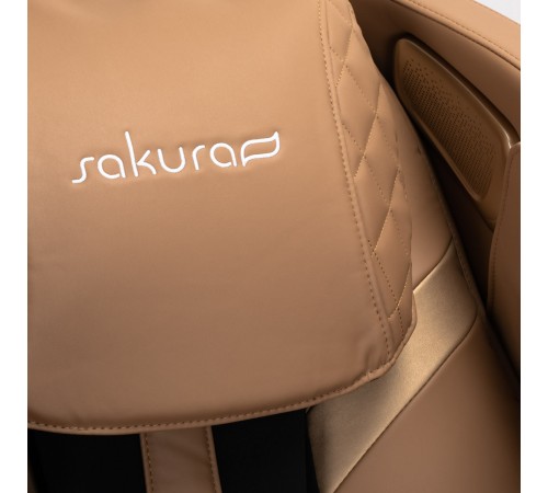 Hierontatuoli Sakura Standard 801, ruskea