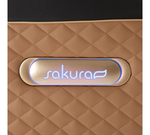 Hierontatuoli Sakura Standard 801, ruskea