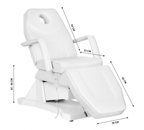 Hoitotuoli SOFT-1 WHITE