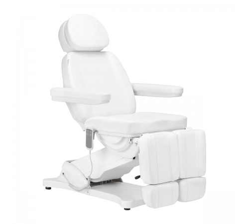 Hoitotuoli SILLON CLASSIC PODO valkoinen, 2 moottoria