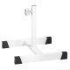Bell Pedicure Footrest, White