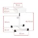 Bell Pedicure Footrest, White