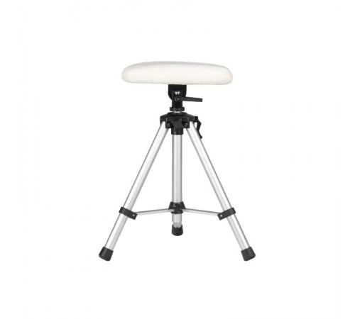 AZZURRO 301 ALU Pedicure Footrest, White
