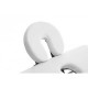 Folding massage table 306A / WHITE