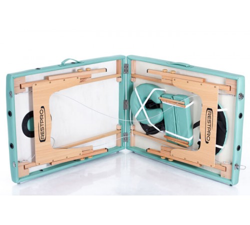 Folding massage table RESTPRO CLASSIC-2 TURKOOSI