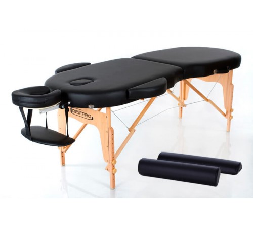 Kannettava hierontapöytä paketti RESTPRO VIP OVAL 2