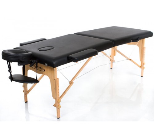 Kannettava hierontapöytä / matkahierontapöytä RESTPRO CLASSIC-2 BLACK