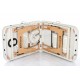 Folding massage table Restpro VIP 4 CREAM