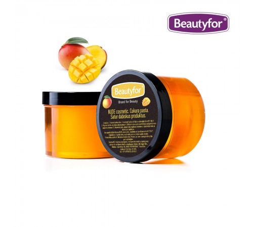 NUDE MEDIUM MANGO sokeritahna 700g 