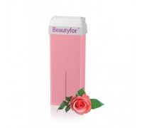 Roll-on cartridge 100 ml, pink wax titanium dioxide