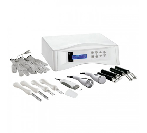 5 in 1 (High-Conductivity Gloves+Bio Skin Smoother+US+Galvanic+Skin scrubber) F-330
