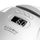 UV-Led Nail Dryer Glow F2 SP 220W silver