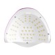 Kynsiuuni UV LED Glow 220W Vaaleanpunainen