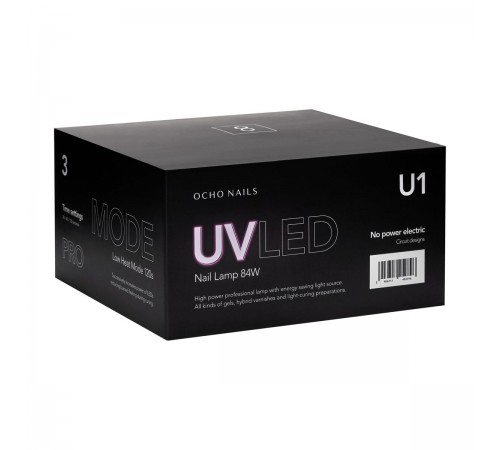 UV-Led Nail Dryer OCHO NAILS 8 WHITE 84W