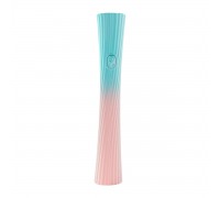 Rechargeable UV/LED Nail Lamp OCHO Mini 3 W, Pink-Turquoise