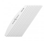 OCHO NAILS Half-Moon Nail File 100/180, 10 pcs