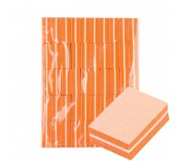 Nail Buffer Block OCHO NAILS 100/180, Orange, 50 pcs